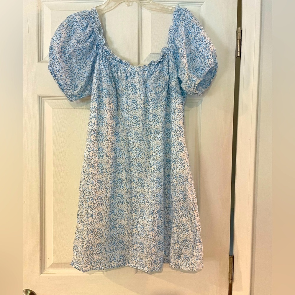 CAITLIN COVINGTON X PINK LILY THE PALM BEACH OFF THE SHOULDER DRESS - Large